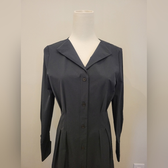 Collar point slim waist dress - Picture 6 of 6